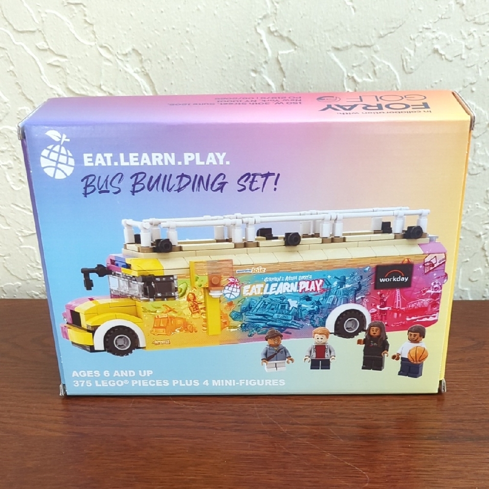 LEGO Eat. Learn. Play. Bus Building Set 375 Pieces